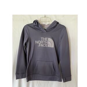 The North Face Women's Purple Hoodie Small Long Sleeve Casual Kangaroo Pocket